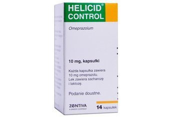 Helicid Control 10 mg 14 kapsułek