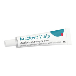 Aciclovir Ziaja , krem na opryszczkę, 5 g
