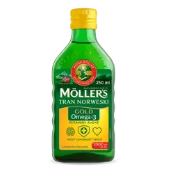 Moller's Gold Tran norweski, płyn, 250 ml
