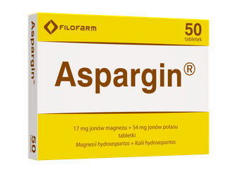 Aspargin 50 tabletek