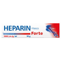 Heparin-Hasco Forte 1000 j.m./g żel 90 g
