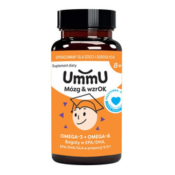 UmmU Mózg & Wzrok 8+ kapsułki 120 sztuk