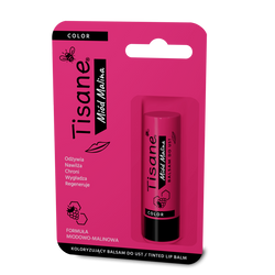 Tisane Miód Malina, koloryzujacy balsam do ust, 1 sztuka