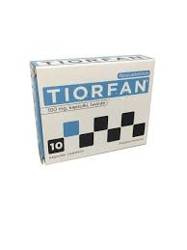 Tiorfan 100mg, lek na biegunkę, 10kapsułek