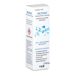 Miconal aerozol na skórę 39,5 g