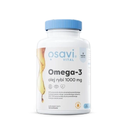 Osavi Omega-3 olej ryb 1000 mg 120 kapsułek
