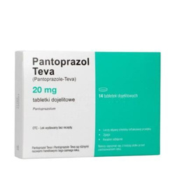 Pantoprazol Teva 20 mg 14 tabletek (import)