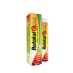 Rutocal C Plus, 20 tabletek musujących