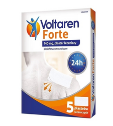 VOLTAREN FORTE 140MG PLASTRY PRZECIWBÓLOWE 5SZTUK