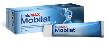 DicloMAX Mobilat, żel przeciwbólowy, 100 g