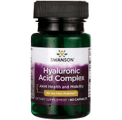 SWANSON KWAS HIALURONOWY I KOLAGEN 60KAPSUŁEK