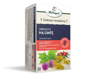 HERBAPOL HERBATKA NA LIMFĘ FIX 20SASZETEK