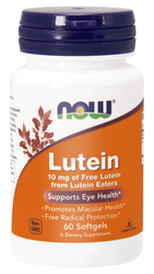 Now Foods Lutein 10 mg 60 kapsułek