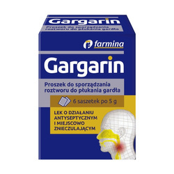 GARGARIN 6 SASZETEK