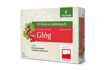 COLFARM GŁÓG 90 TABLETEK