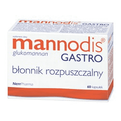 Mannodis GASTRO 60 kapsułek