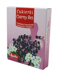 REUTTER CUKIERKI CZARNY BEZ 50G