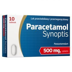 PARACETAMOL SYNOPTIS 500MG 10TABLETEK