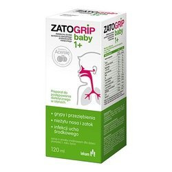 Zatogrip Baby 1+, syrop, 120 ml