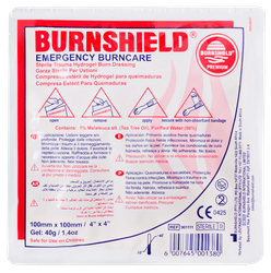 BURNSHIELD OPATRUNEK NA OPARZENIA 10X10CM 1SZTUKA