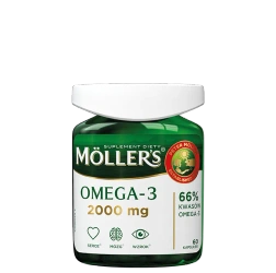 Moller's Omega-3 2000 mg 60 kapsułek