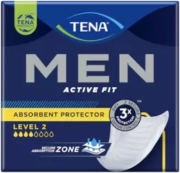 TENA MEN ACTIVE FIT, LEVEL 2 WKŁADKI 20SZTUK