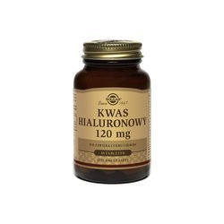 SOLGAR KWAS HIALURONOWY 120MG 30 TABLETEK