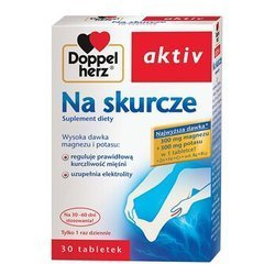 Doppelherz Aktiv Na Skurcze, 30 tabletek