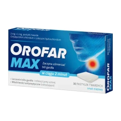Orofar Max 30 tabletek do ssania