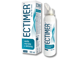 Ectimer, spray do nosa, 100 ml DATA WAŻNOŚCI 02.2027R