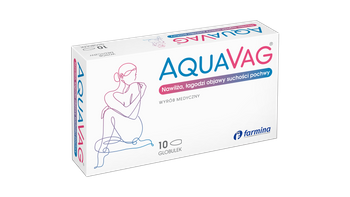 Aquavag globulki dopochwowe 10 sztuk