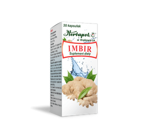 IMBIR 30KAPSUŁEK (HERBAPOL)