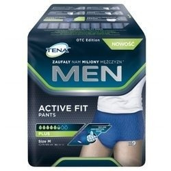TENA MEN PANTS PLUS ACTIVE FIT ( S/M) MAJTKI 9SZT