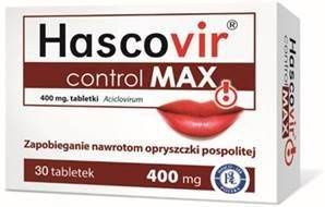 HASCOVIR CONTROL MAX 400MG 30TABLETEK