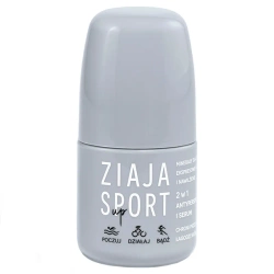 Ziaja Sport Up roll-on, 2 w 1 antyperspirant i serum, 60 ml