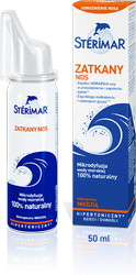 STERIMAR HIPERTONICZNY SPRAY, ZATKANY NOS 50ML