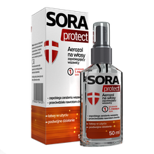 SORA protect, płyn zapobiegający wszawicy, 50 ml