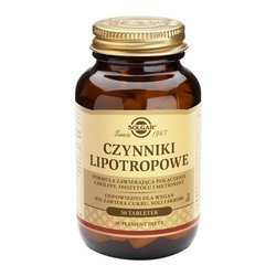 SOLGAR CZYNNKI LIPOTROPOWE 50TABLETEK