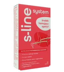 S-Line System, środek hamujący apetyt, 30 tabletek