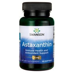 SWANSON ASTAKSANTYNA 4MG 60KAPSUŁEK