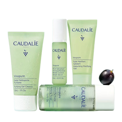 Caudalie Vinopure, Starter Kit Salicylowy na niedoskonałości, zestaw