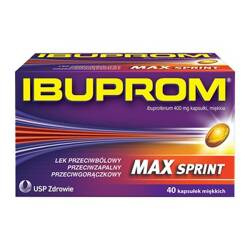 IBUPROM MAX SPRINT 40KAPSUŁEK