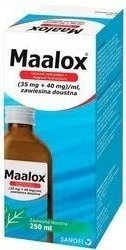 MAALOX ZAWIESINA DOUSTNA  250ML