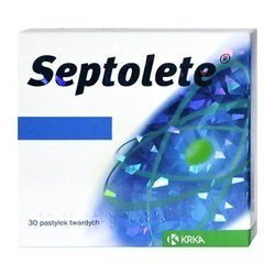 Septolete, pastylki do ssania, 30 sztuk