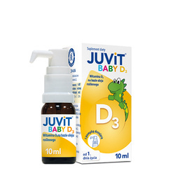 JUVIT BABY D3 Z POMPKĄ 10ML