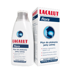Lacalut Flora, płyn do płukania jamy ustnej, 300 ml