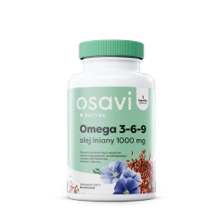 Osavi Omega 3-6-9 olej lniany 1000mg 60 kapsułek