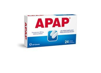 Apap 500 mg 24 tabletki