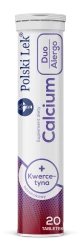 Calcium Duo Alergo  + Kwercetyna, wapno, alergia, 20 tabletek musujących