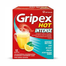 Gripex Hot Intense, saszetki, 12 sztuk